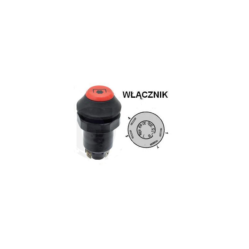 Włącznik WOM, 140258064 Pneutron 8716106754335