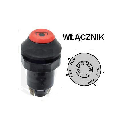 Włącznik WOM, 140258064 Pneutron 8716106754335