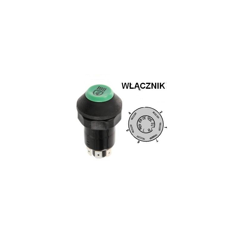 Włącznik świateł , X830240360000 Pneutron 8716106754250