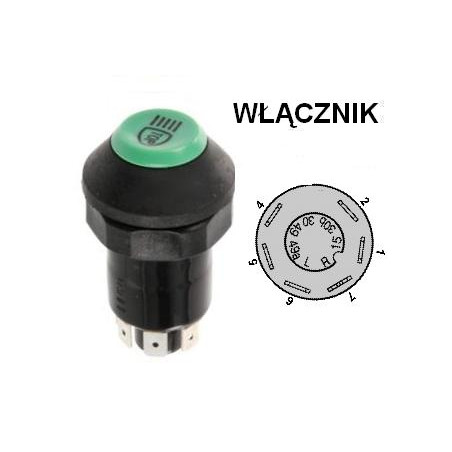 Włącznik świateł , X830240360000 Pneutron 8716106754250