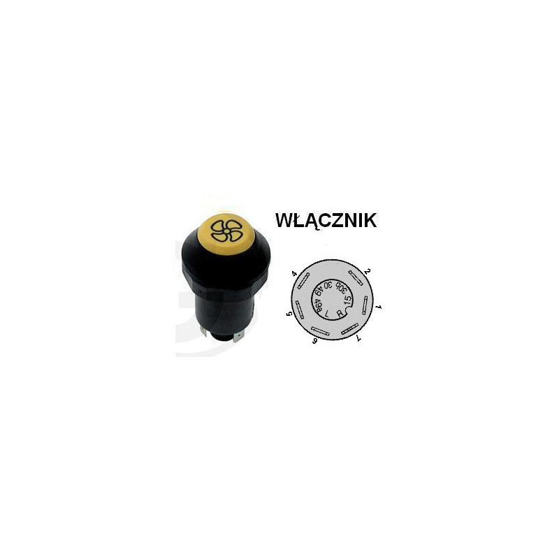 Włącznik wentylatora Pneutron 8716106754243