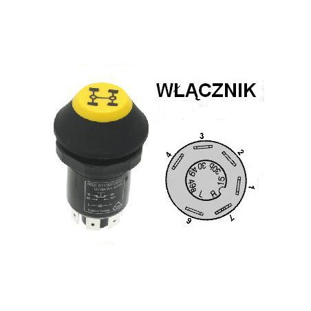 Włącznik napędu, G312900160010, G312900160011,  Pneutron 8716106754205