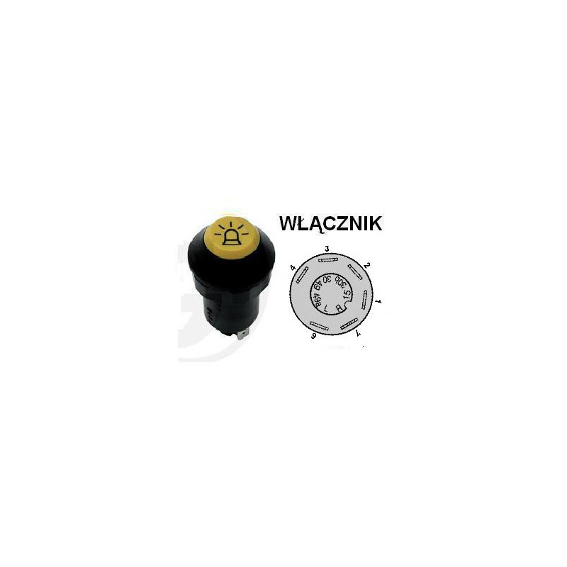 Włącznik świateł ostrzegawczych, 276591180 Pneutron 8716106754137