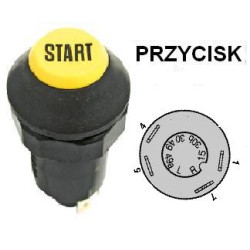 Włącznik START, 7700011525 Pneutron 8716106753772