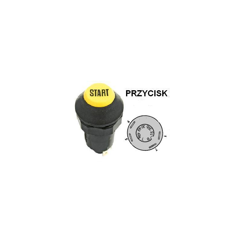 Włącznik START, 7700011525 Pneutron 8716106753772
