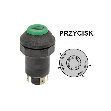 Włącznik sterowania podnośnika, 140258061, 3714137M1 Pneutron 8716106753697