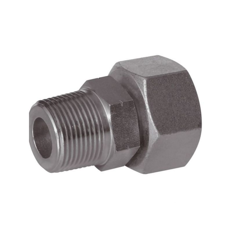 Przyłącza E, gwint przyłącza 3/8"NPT-gwint złącza 18x1,5-10S Voss 140D10S38NPT