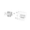 Złącze hydrauliczne BB M8X1,0 - M12x1,0 , 4LL - 8LL Voss 510GV84LL