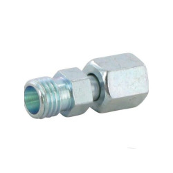 Złącze hydrauliczne BA, gwint zewnętrzny M12x1,5 -nakrętka M12x1,5 ; 6L-6L Dietzel KOVO6L6L