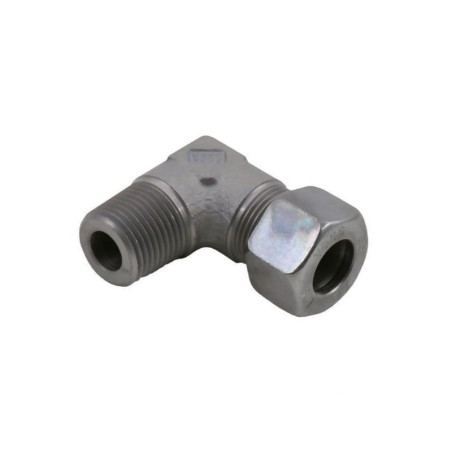 Przyłącze 90 stopni, gwint przyłącza 1/4"BSPT-gwint złącza 14x1,5 -8L Voss 1748L14NPT