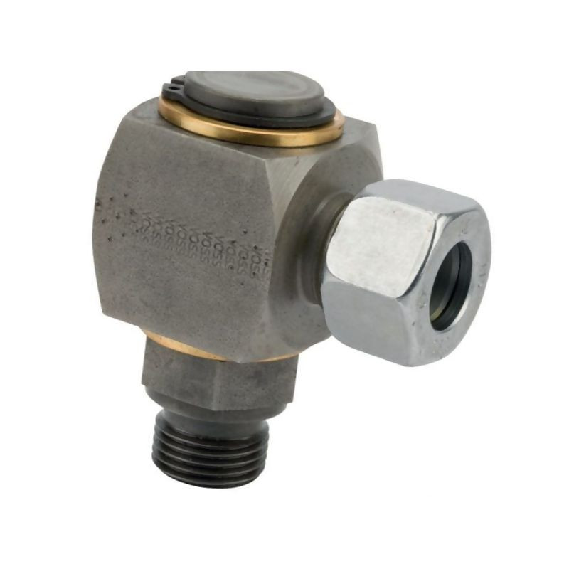 Przyłącze 90 stopni, gwint przyłącza 1/2"BSP-gwint złącza 22x1,5 -15L Voss 246EV15LR12