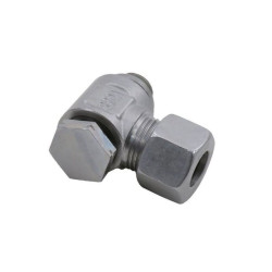 Przyłącze 90 stopni, gwint przyłącza 1/4"BSP-gwint złącza 16x1,5 -8S Voss 248V8SR14