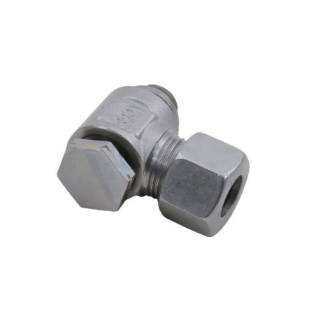 Przyłącze 90 stopni, gwint przyłącza 1/2"BSP-gwint złącza 24x1,5 -16S Voss 248V16SR12