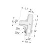 Przyłącze trójnikowe 1-1/16 UN LIB1712 Alfagomma 212B1712
