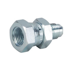 Złącze hydrauliczne BA, gwint zewnętrzny 7/16"JIC -nakrętka 1/4"BSP