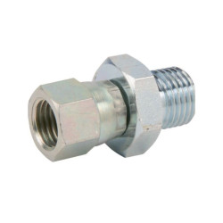 Przyłącze E, gwint przyłącza 1/4"-gwint złącza 7/16"JIC Burnett & Hillman 134JW0407