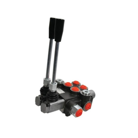 Rozdzielacz hydrauliczny MBV5, 2 sekcyjny A1A1 KZ1C2