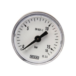 Manometr fi 40 0-16 bar, 1/8"-tył WIKA MA4016B02PL