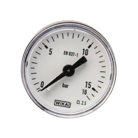 Manometr fi 40 0-16 bar, 1/8"-tył WIKA MA4016B02PL