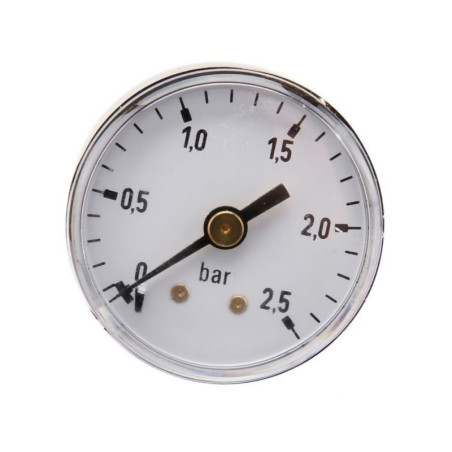Manometr fi 40 0–2,5 bar, 1/8"-tył