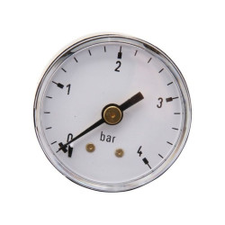 Manometr fi 40 0–4 bar, 1/8"-tył