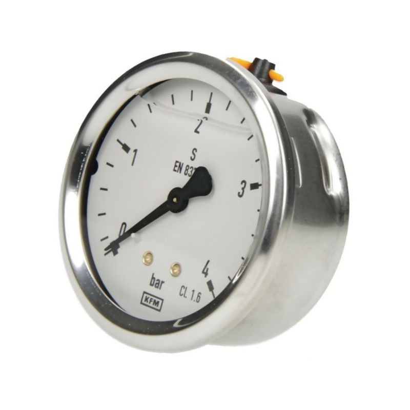 Manometr fi 63 0-4,0 bar, 1/4" -tył WIKA 5700037983417