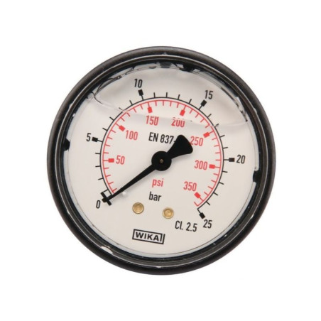 Manometr fi 63 0-25 bar, 1/4" -tył WIKA MA6325B04PLGF