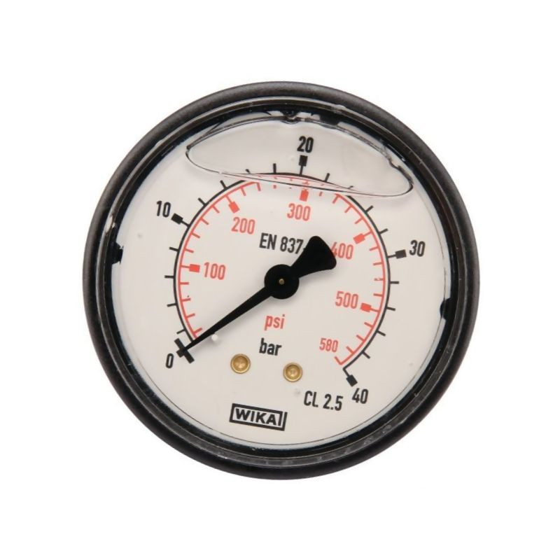 Manometr fi 63 0-40 bar, 1/4" -tył WIKA MA6340B04PLGF