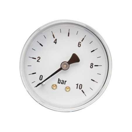 Manometr fi 63 0-10 bar, 1/4" -tył