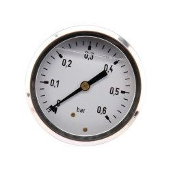 Manometr fi 63 0-0,6 bar, 1/4" -tył