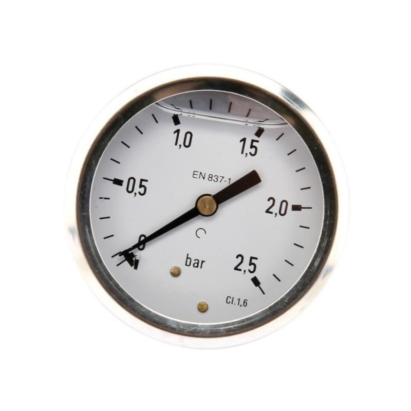 Manometr fi 63 0-2,5 bar, 1/4" -tył