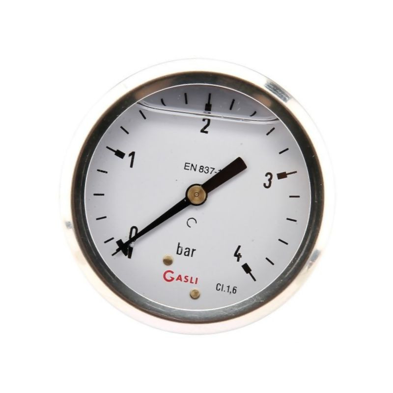 Manometr fi 63 0-4,0 bar, 1/4" -tył