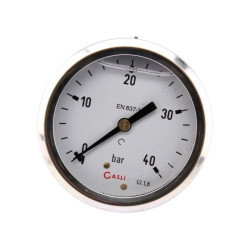 Manometr fi 63 0-40 bar, 1/4" -tył