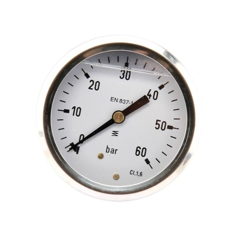 Manometr fi 63 0-60 bar, 1/4" -tył