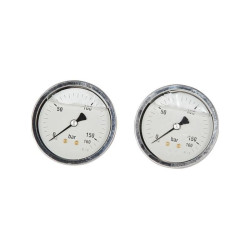 Manometr fi 63 0-160 bar, 1/4" -tył