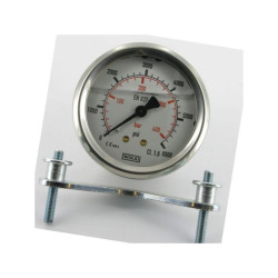 Manometr fi 63 0-400 bar, 1/4" -tył Webtec MA63400AM