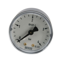 Manometr fi 50 0-4,0 bar, 1/4" tył WIKA MA504B04PL
