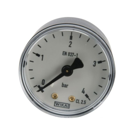 Manometr fi 50 0-4,0 bar, 1/4" tył WIKA MA504B04PL