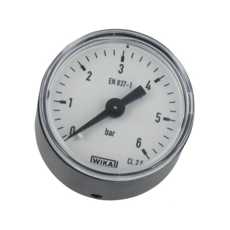 Manometr fi 50 0-6,0 bar, 1/4" tył WIKA MA506B04PL