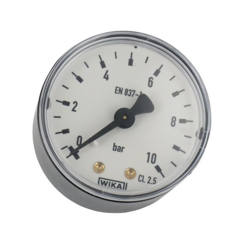 Manometr fi 50 0-10 bar, 1/4" tył WIKA MA5010B04PL