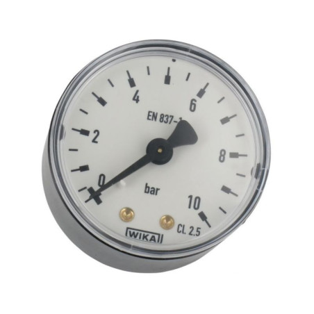 Manometr fi 50 0-10 bar, 1/4" tył WIKA MA5010B04PL