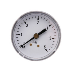 Manometr fi 50 0-6,0 bar, 1/4" tył