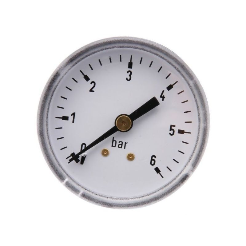 Manometr fi 50 0-6,0 bar, 1/4" tył