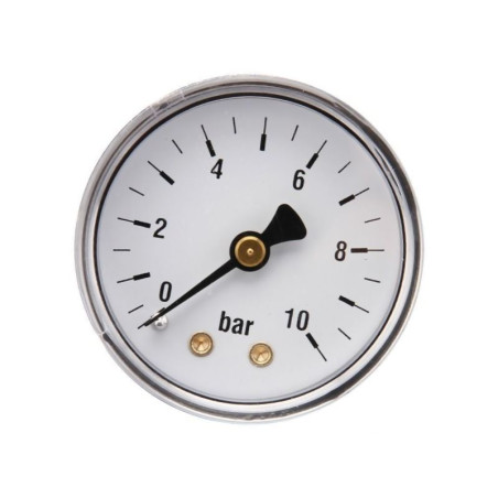 Manometr fi 50 0-10 bar, 1/4" tył