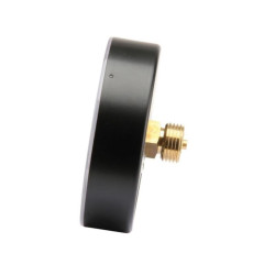 Manometr fi 100 0–10 bar 1/2" tył