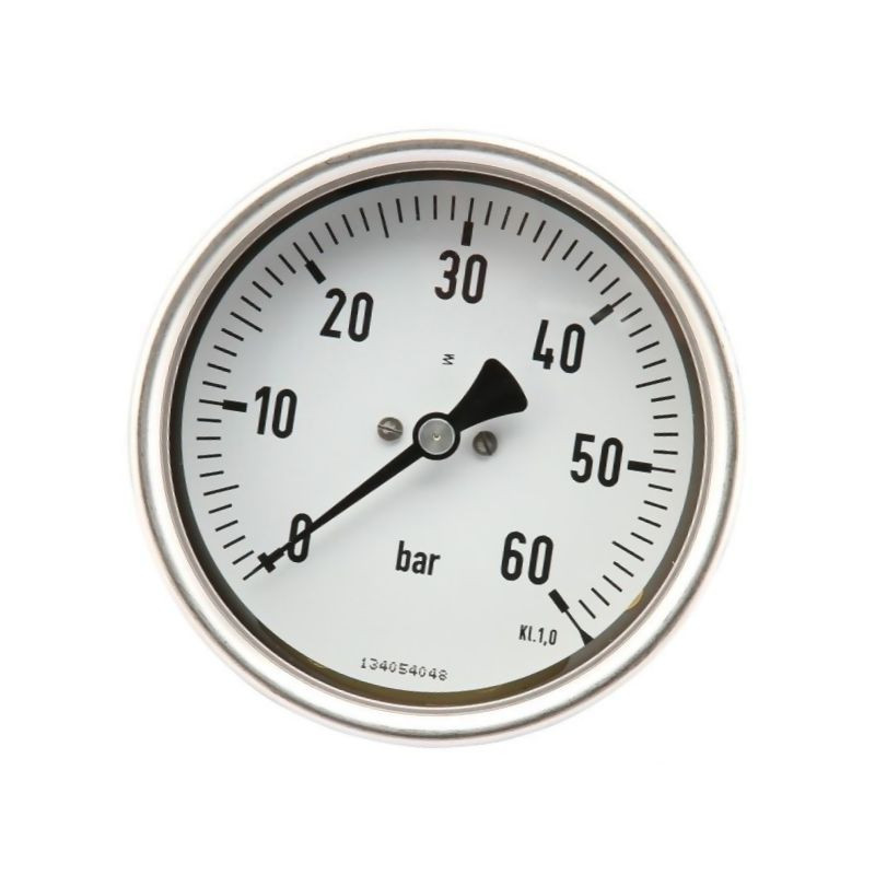 Manometr fi 100 0–60 bar 1/2" tył