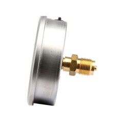 Manometr fi 100 0–25 bar 1/2" tył