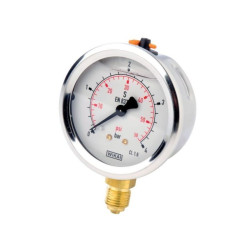 Manometr fi 63 0-4 bar, 1/4" dół WIKA 5700037983424
