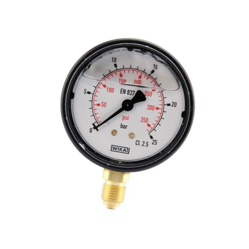 Manometr fi 63 0-25 bar, 1/4" dół WIKA 8719607034876