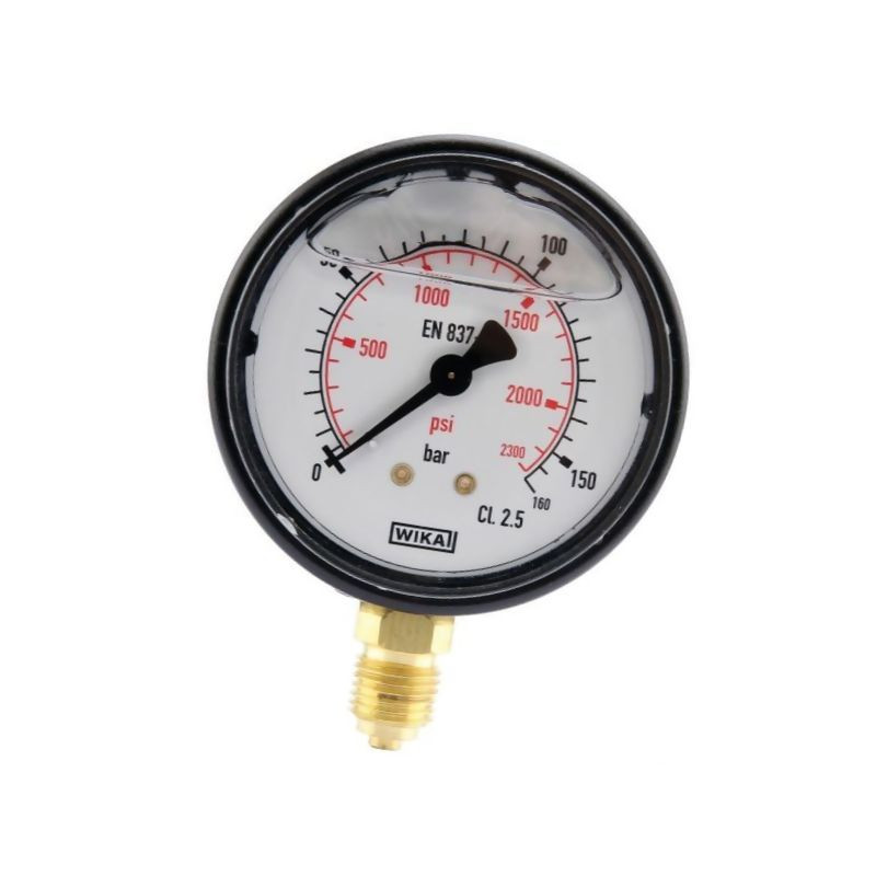 Manometr fi 63 0-160 bar, 1/4" dół WIKA 8719607033930